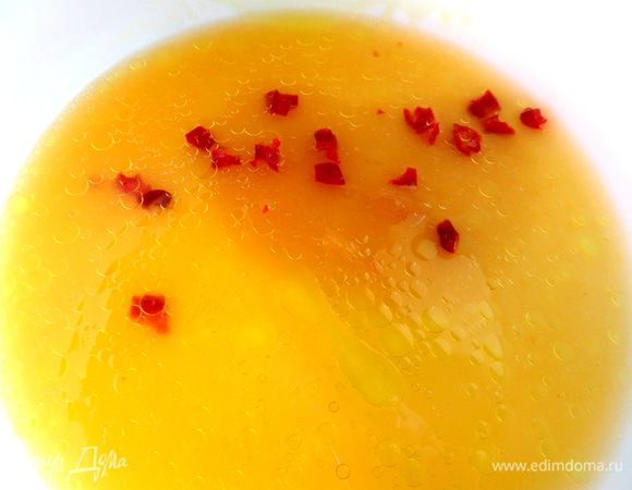 Перемешиваем нашу заправку!