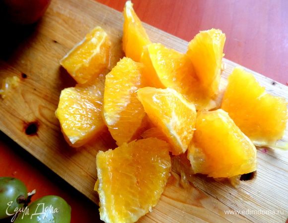 И вырезать кусочки без плёнки.