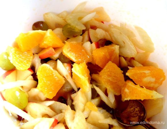 Всё перемешиваем несколько раз.