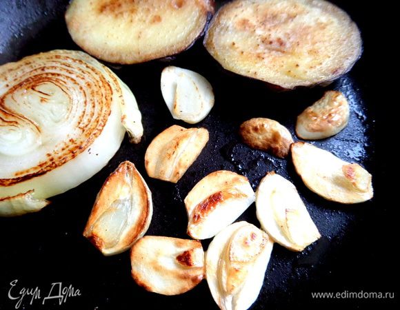 Чеснок тоже! 