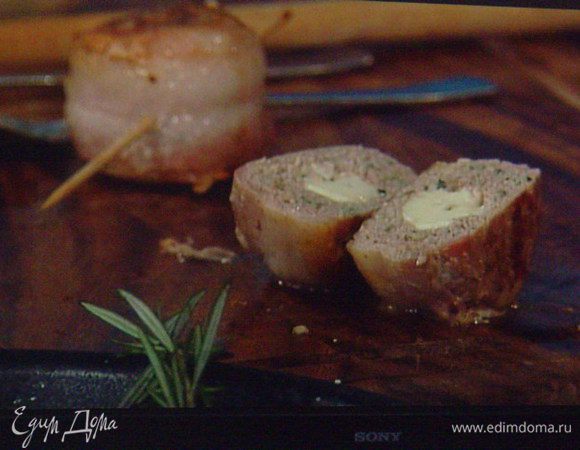 А вот тефтелька со сковороды в разрезе. Приятного аппетита!