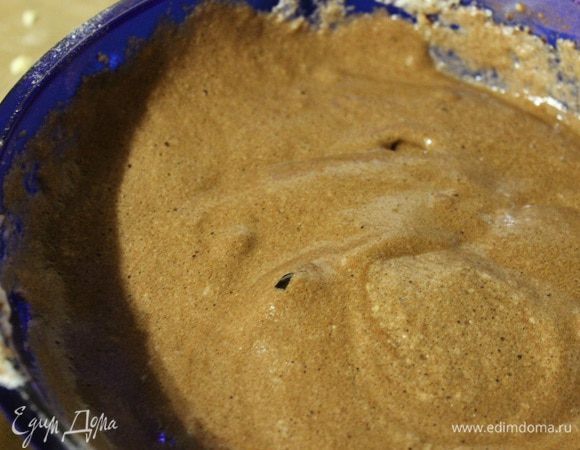 Вот такое воздушное получается тесто.