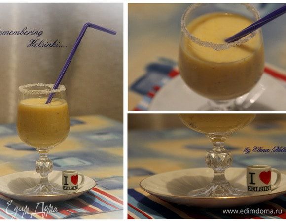 Переливаем в красивые бокалы и утоляем жажду в жаркие летние дни! Приятного аппетита!