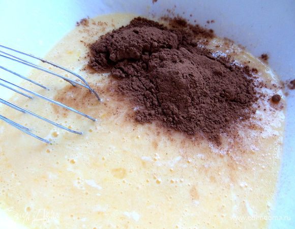 Какао у меня 2 ложки с горкой, поэтому примерно 3 ложки получается, но можно и больше!