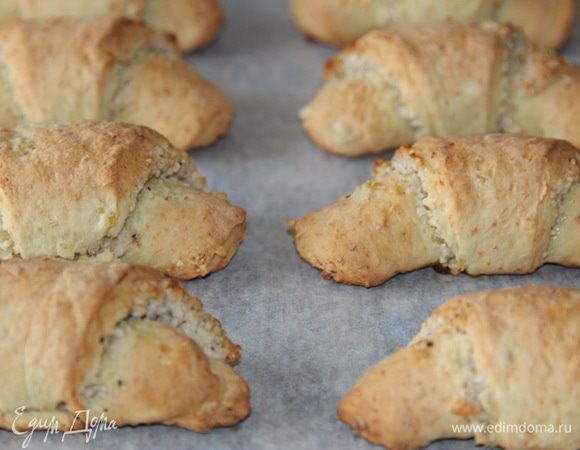 Вот такие получаются рогалики.