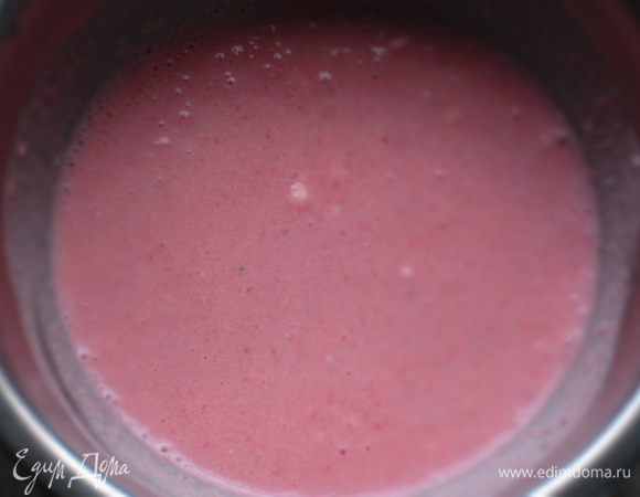 Поставить в холодильник на 3 часа.