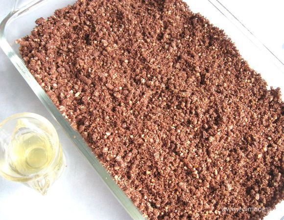 Измельчить смесь. Хорошо перемешать.