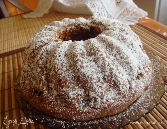 Украшаем пудрой сахарной.