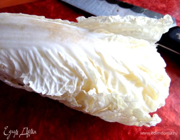 Чуть не забыла про пекинскую капусту!