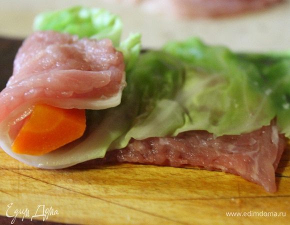 ..сворачиваем все рулетом..