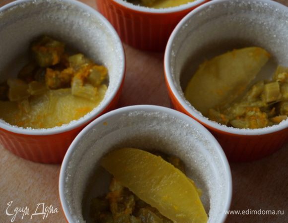 раскладываю по формочкам.