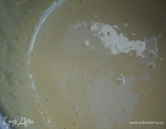 Я соединила миксером.