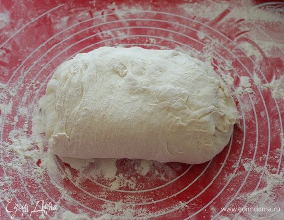 Затем, перевернув на 90*, ещё вдвое.