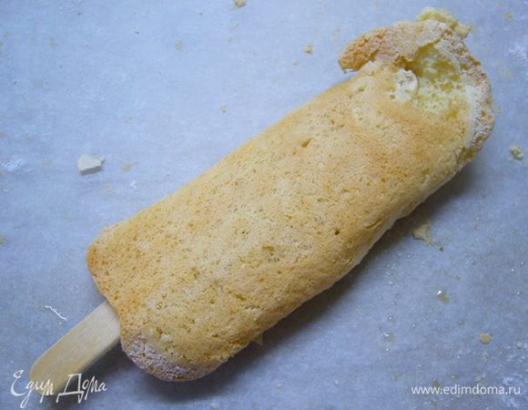 Вот такие невесомые пористые савоярди получаются!