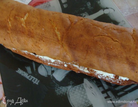 Завернуть рулет.