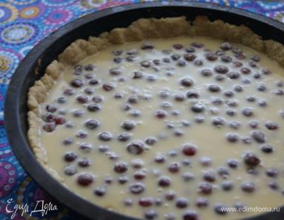 Залить ганашем. Отправить в духовку на 30 минут при 170 гр.