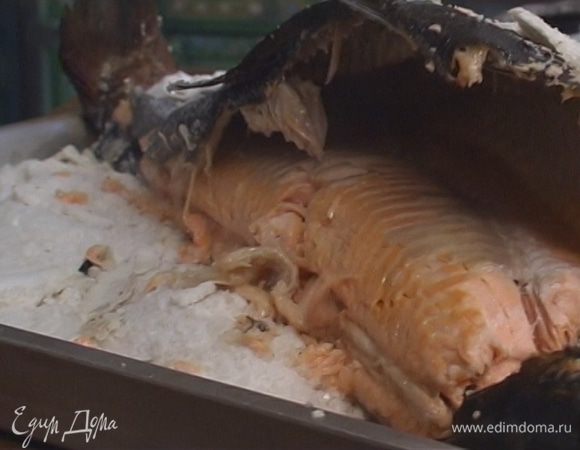 Поставить на 40-50 минут в разогретую духовку.