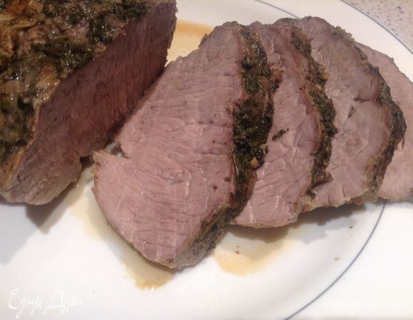 Мясо тонко нарезать и .....