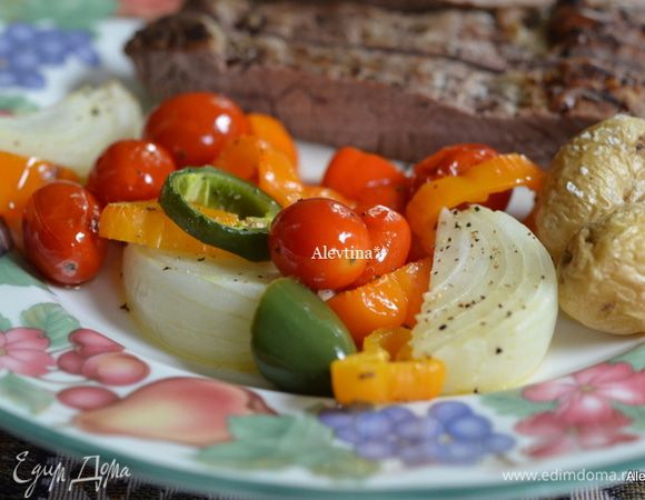 Порезать пашину на порции. Подаем к столу с овощами. Приятного аппетита.
