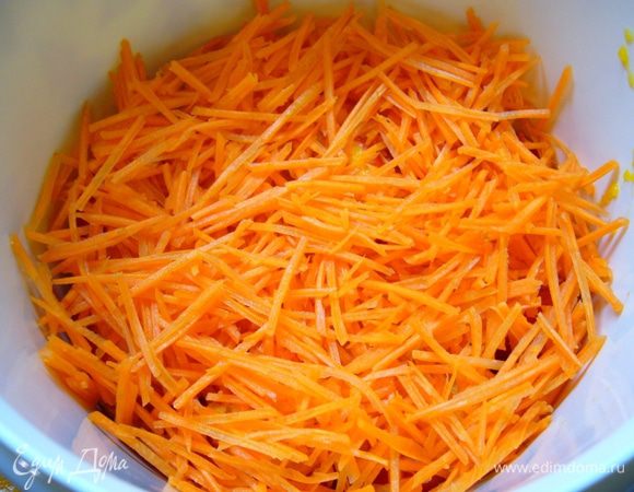 Далее – морковь,