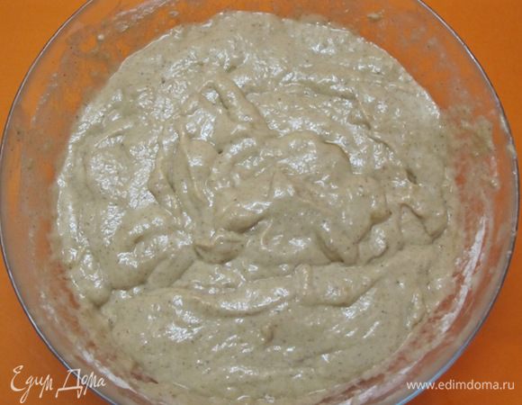 Перемешать до получения однородного теста.