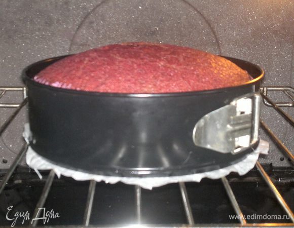 Время выпекания добавила еще на 20 минут.