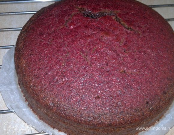 Вот и готов кекс. 