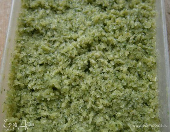 тщательно перемешивая через каждый час, чтобы не осталось крупных кусочков. Гранита должна быть рыхлая.