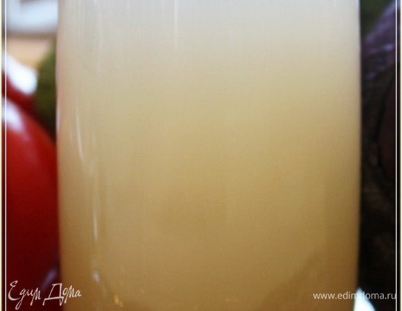 Да с кваском, рецепт которого от бабушки достался. Ржаной … с мятой!