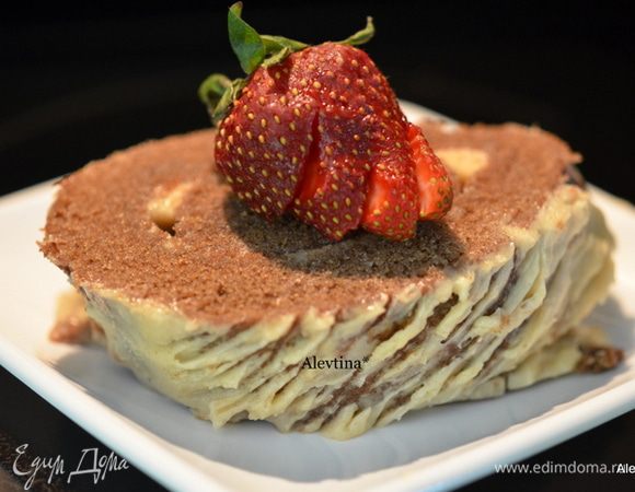 Разрезаем и подаем к столу. Истинное наслаждение.
