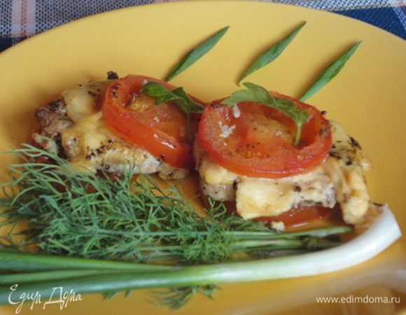 Подавать с зеленью.