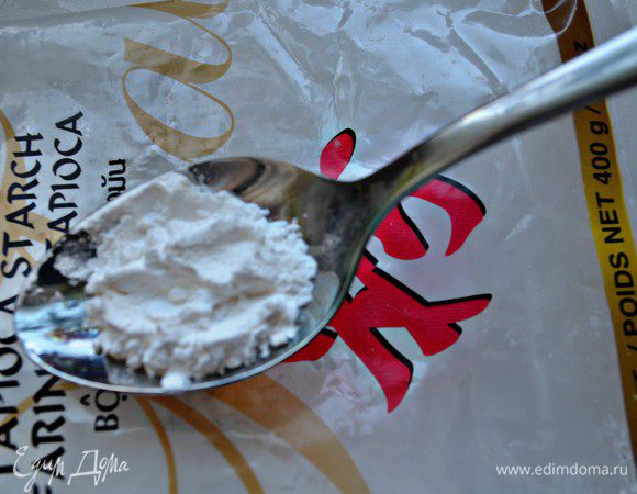 А вот и мука -тапиока очень похожа на обычный картофельный крахмал.