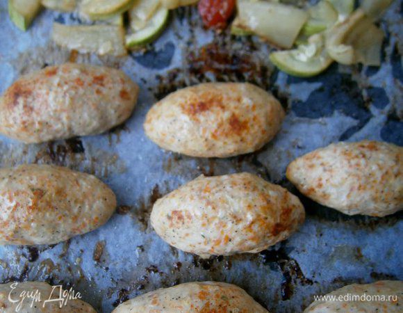 Запекать в духовке при t 180 С 20 минут.