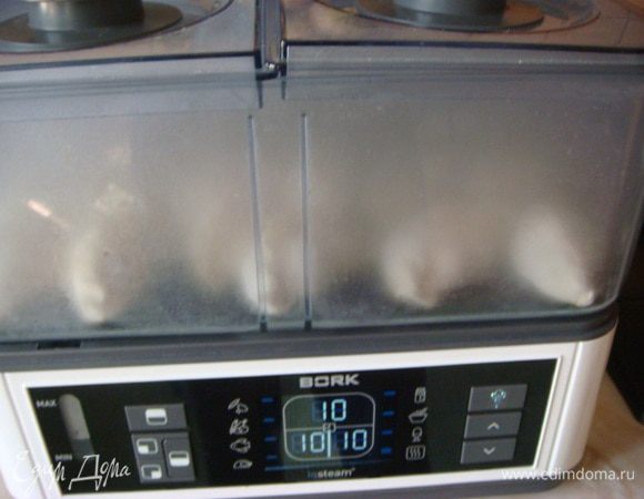 Готовить на пару минут 10.