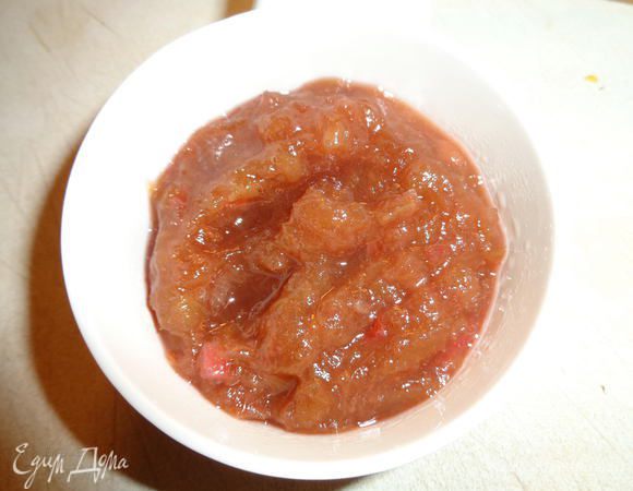 Отмерим 150 грамм варенья.