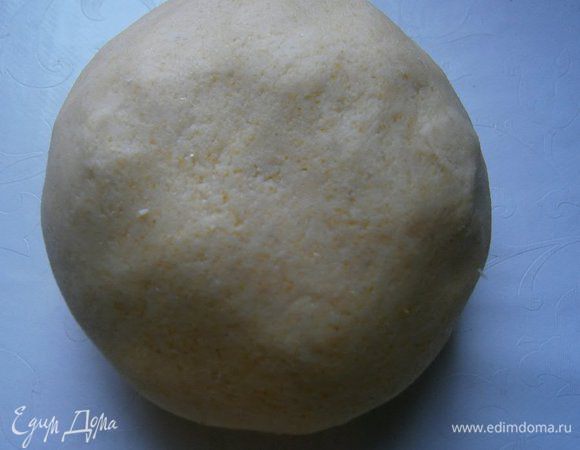 И замесить тесто.