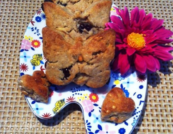 И вот такое печенье получилось 