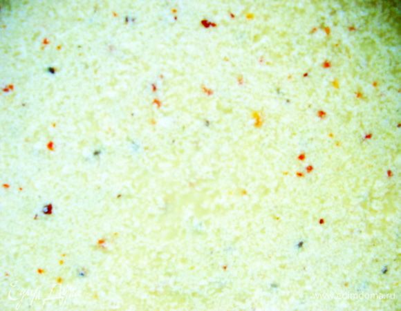 Это уже остывшая масса.