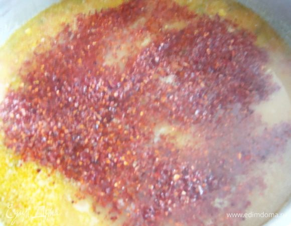 Вот как ее много должно быть! Это самая главная фишка супа!