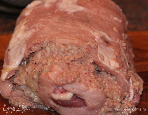 Сворачиваем все в рулет.