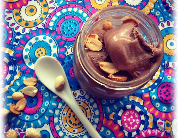 Посыпать жареным арахисом и наслаждаться!!!