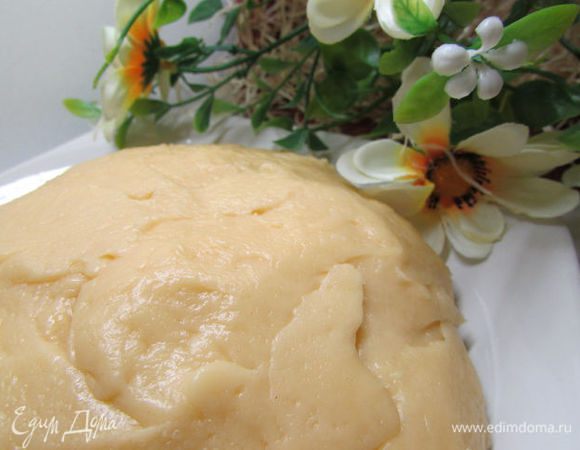 В итоге получится вот такая однородная мягкая масса.