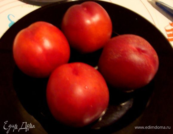 Нектарины, желательно, чтобы были сочные и довольно плотные. (у меня крупные)