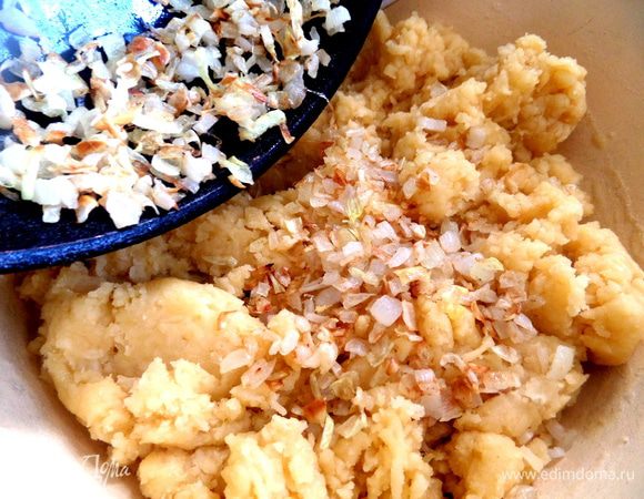 И добавим в тесто.