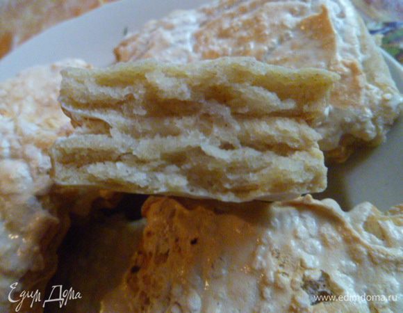 Вот разлом.
Очень и очень вкусно!
Угощайтесь и вы!