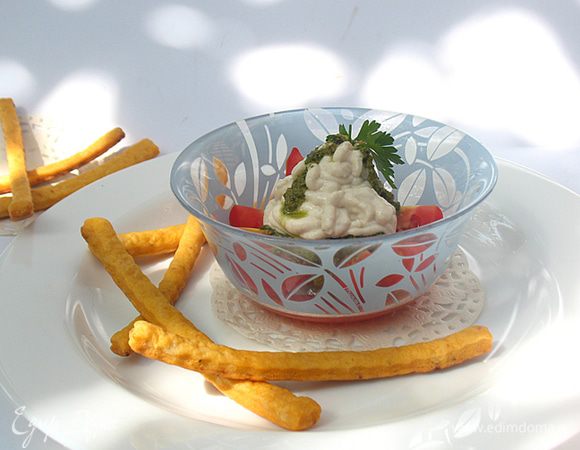 Можно подавать не только в бокале, как это делается в ресторане (нам так даже больше понравилось). 