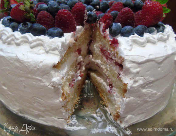 Вот тортик в разрезе .
