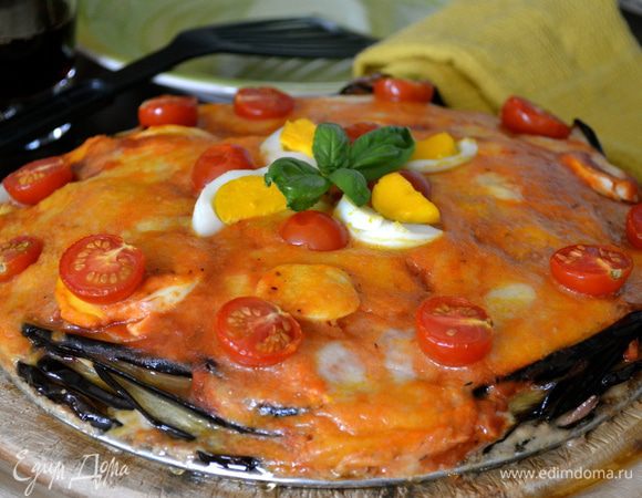 Готовую запеканку немного остудить и подавать!
ОЧЕНЬ ВКУСНО!