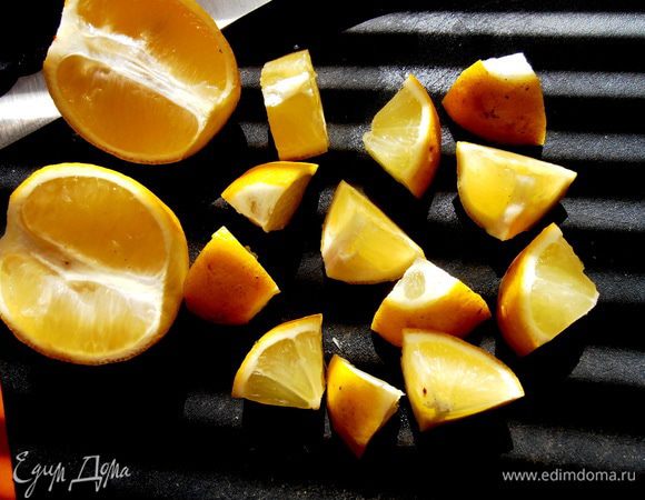 Нарезаем на кусочки...