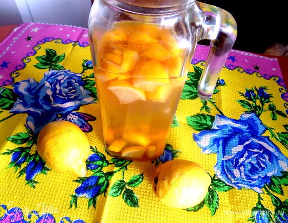 Если нужно срочно охладиться,бросаем много льда,перемешиваем и пьём.